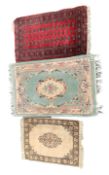Persian design ground rug
