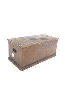 Victorian scumbled pine blanket box