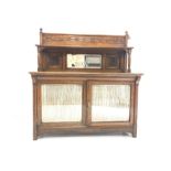 Early 20th century Arts and Crafts period oak dresser