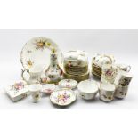 Quantity of Royal Crown Derby 'Derby Posies' table ware comprising ten coffee cups and saucers
