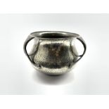 Liberty & Co Art Nouveau pewter handled bowl/ jardiniére