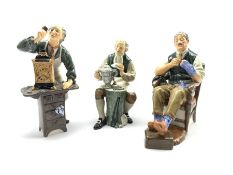 Three Royal Doulton figures comprising The Bachelor