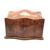Tooled gilt leather stationery box