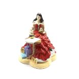 Royal Worcester limited edition figure 'Gypsy Bride at Appleby Fair' No. 136/600 H22cm