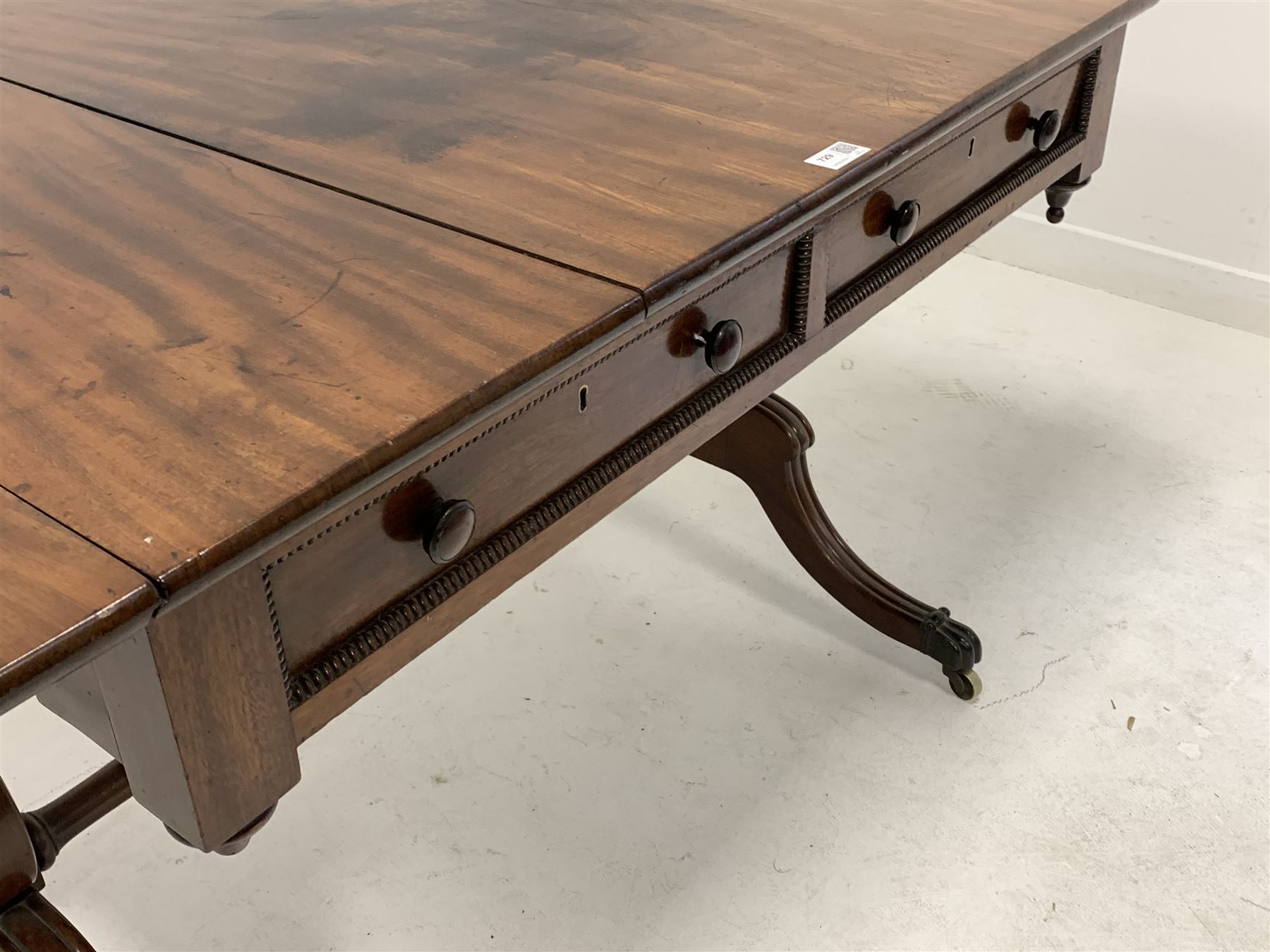 Regency mahogany sofa table - Image 3 of 4