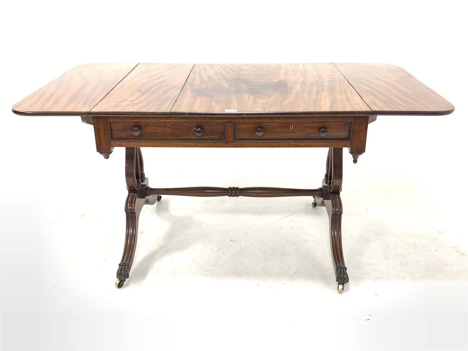 Regency mahogany sofa table - Image 2 of 4