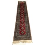 Persian Bokhara runner rug