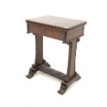Early to mid 19th century mahogany table