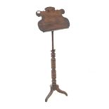 Late Victorian pitch pine music Stand
