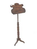 Late Victorian pitch pine music Stand