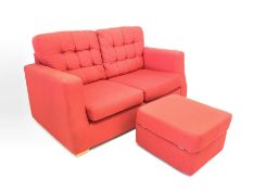 Contemporary two seat sofa