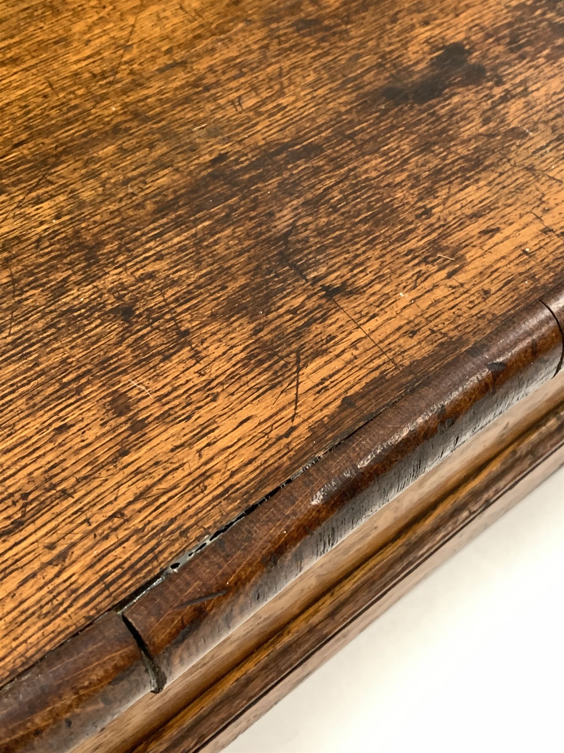 Victorian oak console table - Image 3 of 4