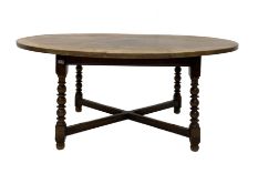 Titchmarsh and Goodwin solid oak dining table