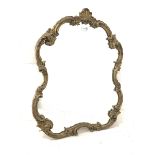 Early 20th century Rococo style gilt framed wall mirror