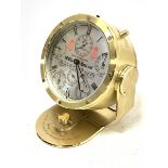 'Sewills of Liverpool' Sealord chronometer in brass case