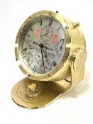 'Sewills of Liverpool' Sealord chronometer in brass case