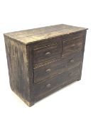 Late 19th century scumbled chest