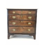 19th century and later oak chest