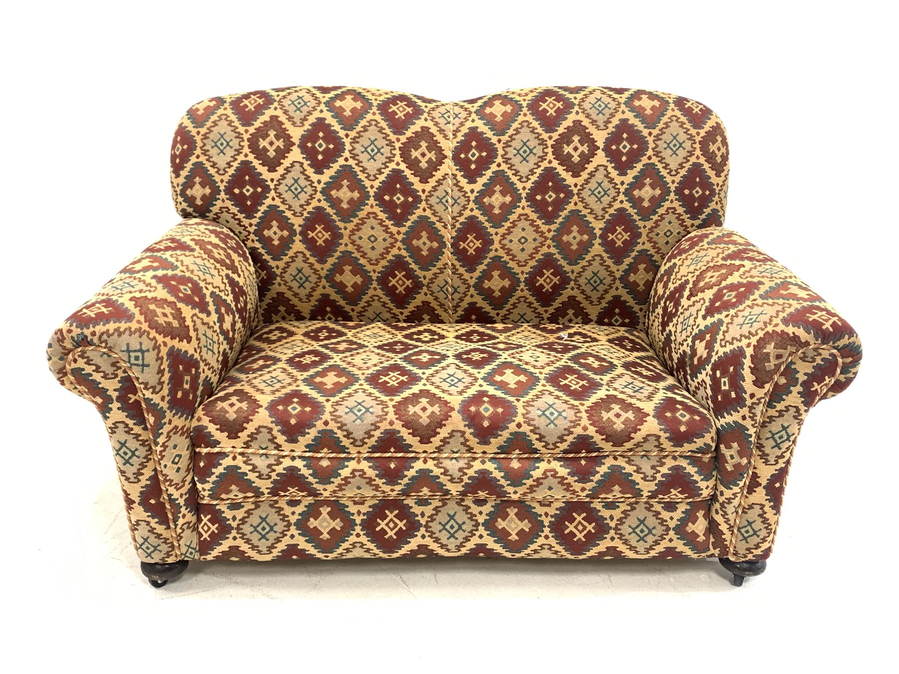 Early 20th century two seat sofa