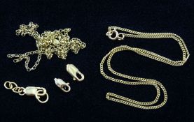 Gold necklace and other gold links