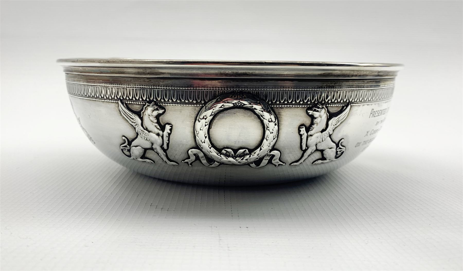 French silver bowl by Victor Boivin - Image 2 of 8