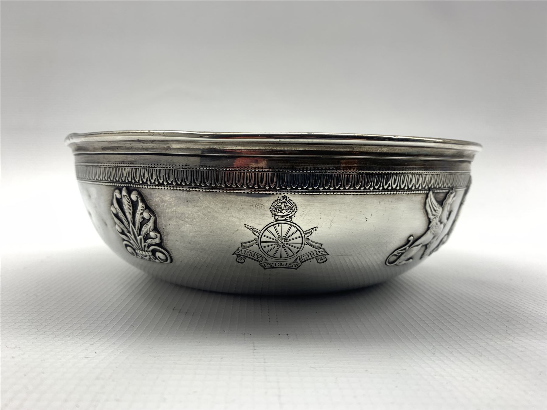 French silver bowl by Victor Boivin - Image 3 of 8