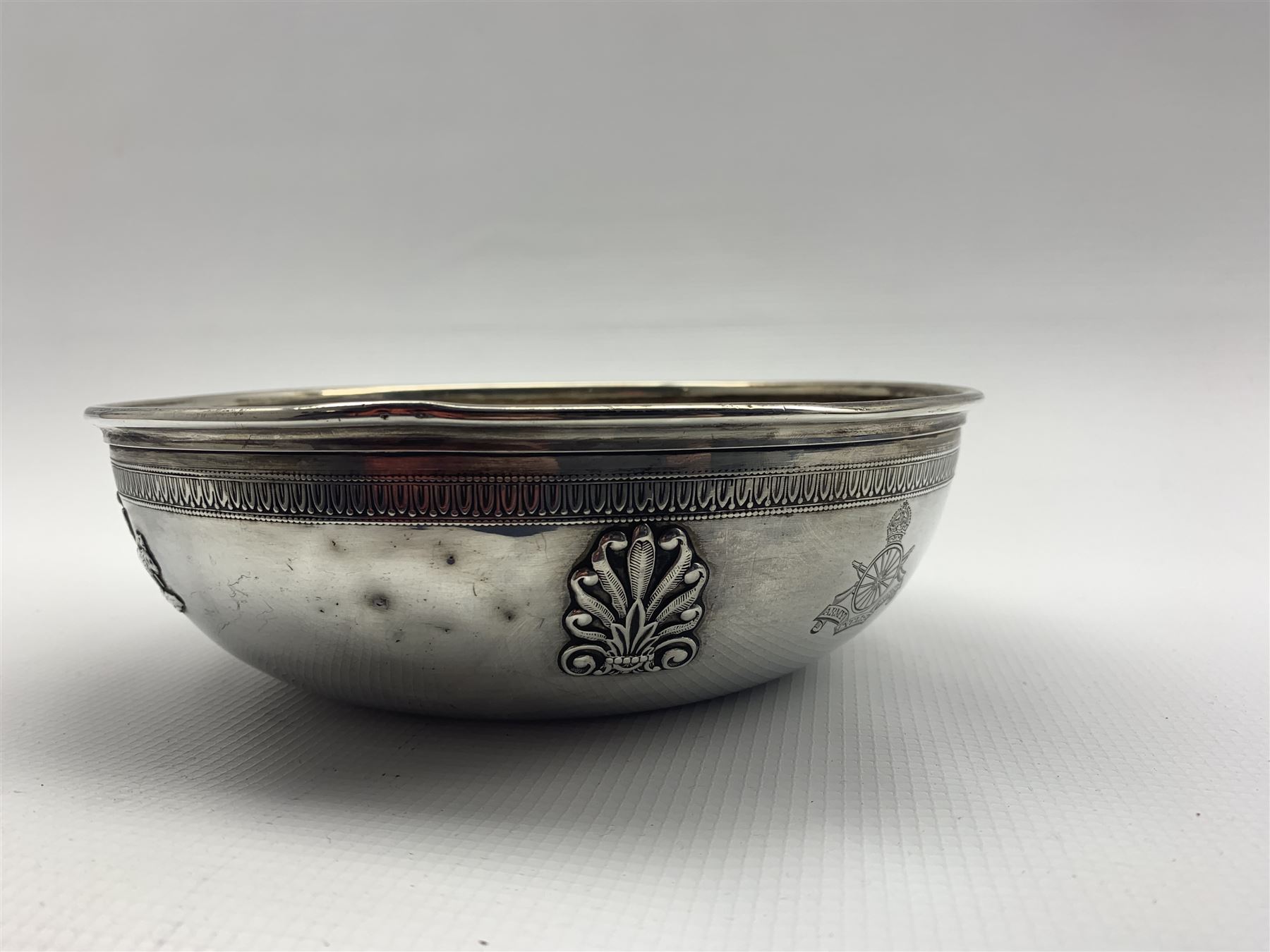 French silver bowl by Victor Boivin - Image 4 of 8