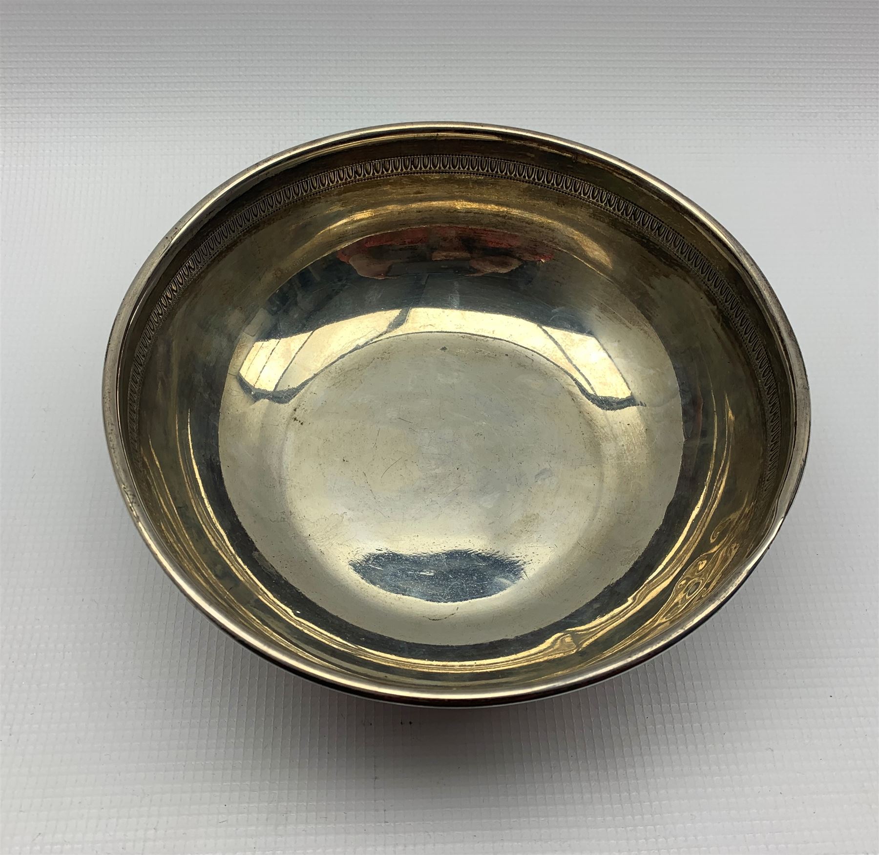 French silver bowl by Victor Boivin - Image 7 of 8