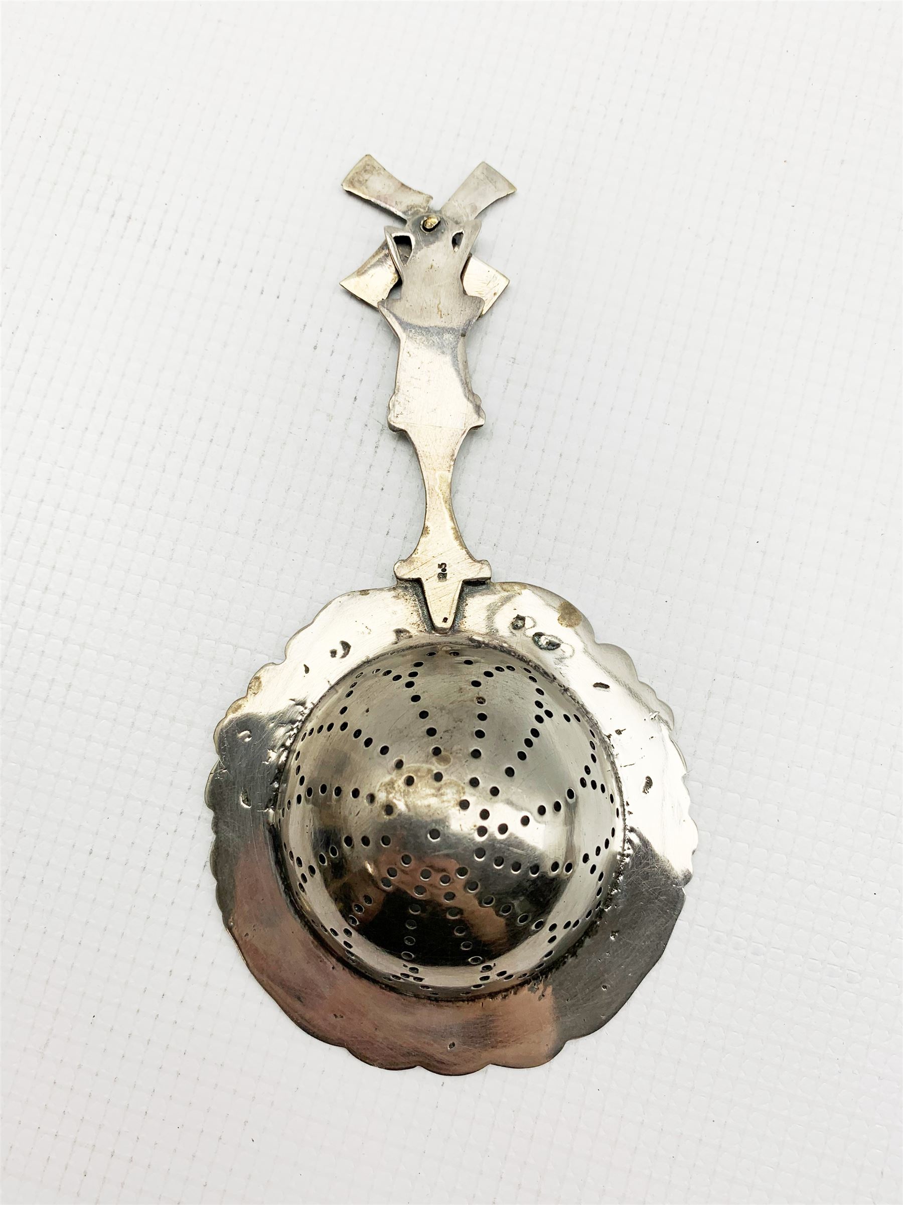 Early 19th Century silver gilt baby's whistle - Image 5 of 5