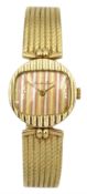 Buche-Girod 9ct gold ladies quartz bracelet wristwatch
