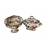 Masons Mandalay pattern two handled soup tureen and cover W33cm