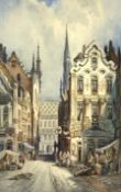 Charles James Keats (British 19th century): 'Brussels'