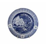 Royal Copenhagen Christmas plate dated 1911 by Stephan Ussing