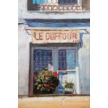 Jeremy Sanders (British contemporary): Le Duffour French Restaurant