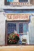 Jeremy Sanders (British contemporary): Le Duffour French Restaurant