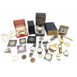 Collection of mostly quartz wristwatches to include Accurist