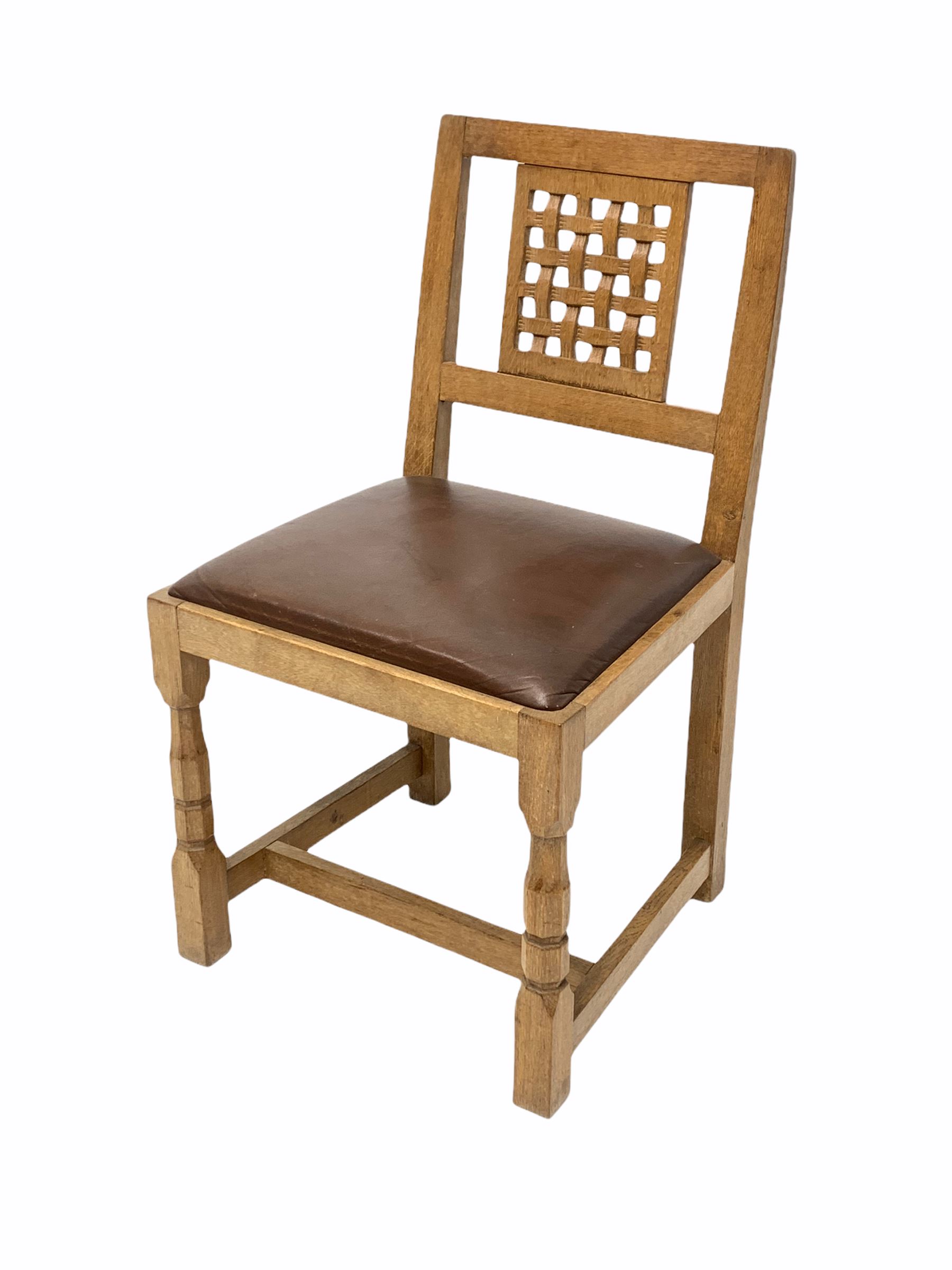 Yorkshire oak style dining chair - Image 2 of 2