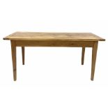 Farmhouse pine dining table