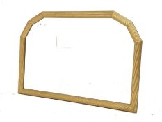 Gilt framed wall mirror