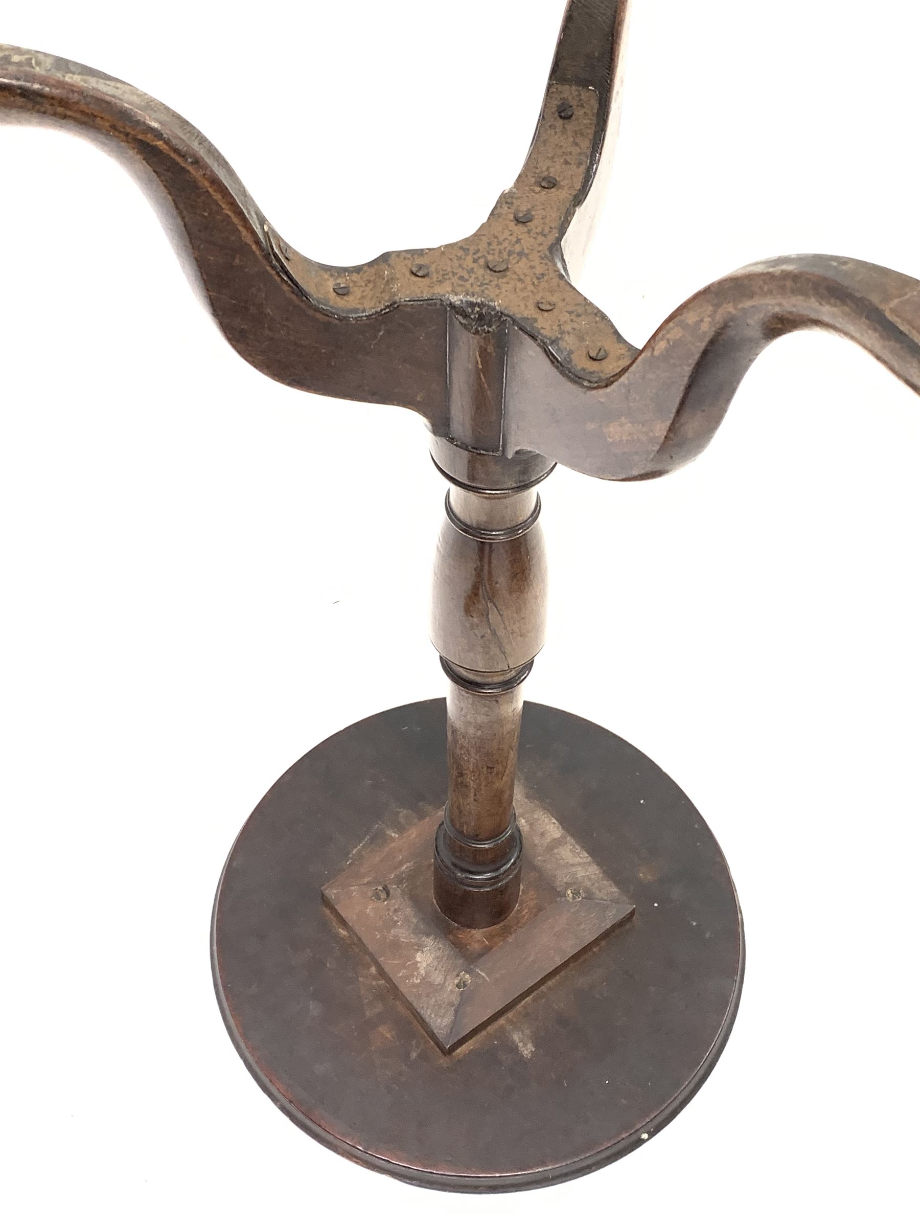 George III mahogany pedestal table - Image 4 of 4