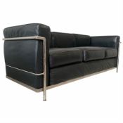 After Le Corbusier - 'LC2' design sofa