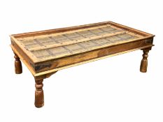 Indian hardwood coffee table