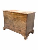 George III mahogany mule chest