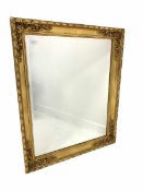 20th century gilt framed wall mirror