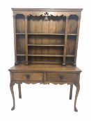 18th century country oak dresser