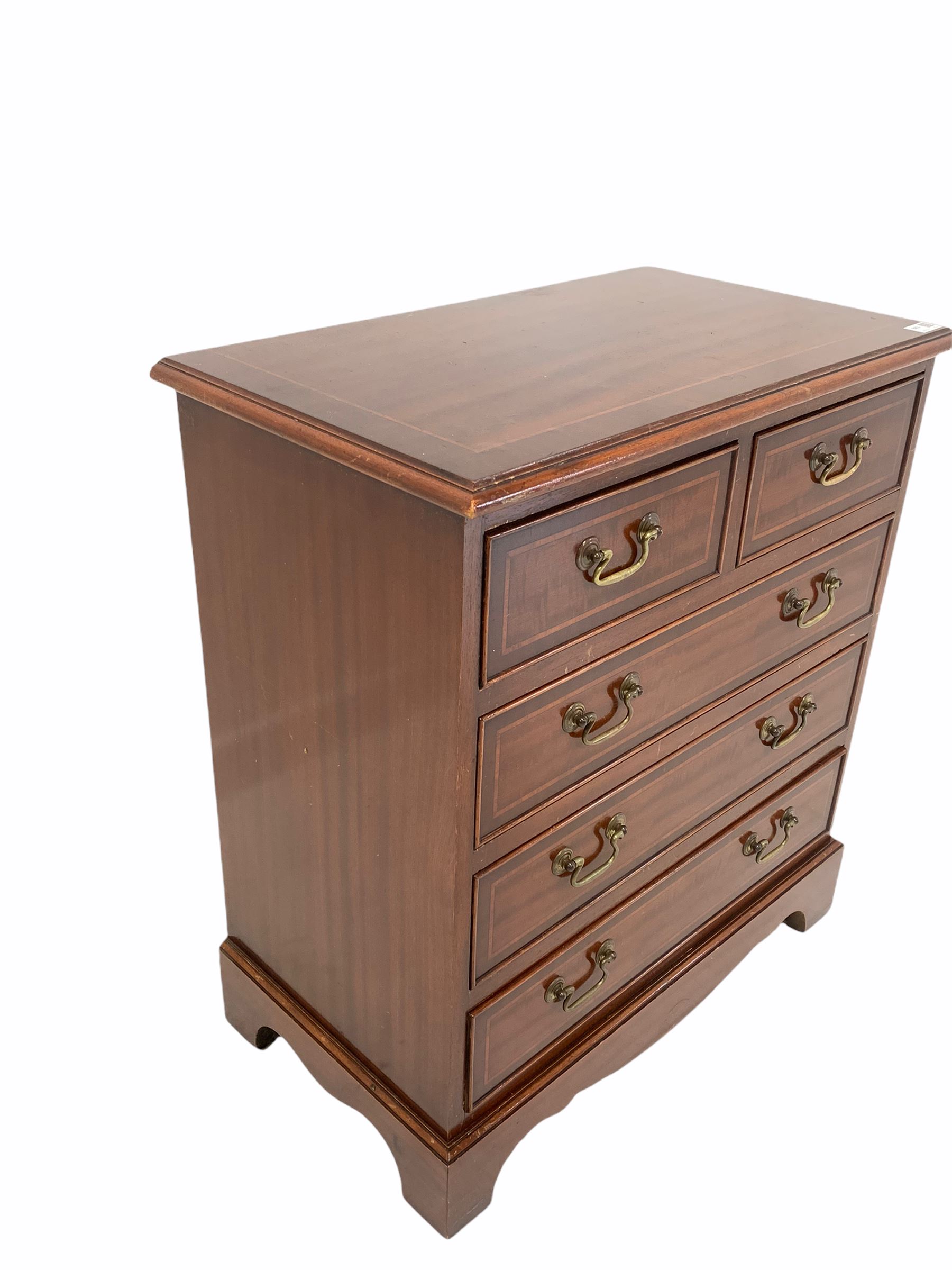 20th century mahogany chest