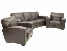 Contemporary three seat sofa