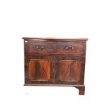 Georgian mahogany secretaire