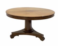 Victorian mahogany circular breakfast table