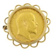 Edward VII 1909 gold full sovereign